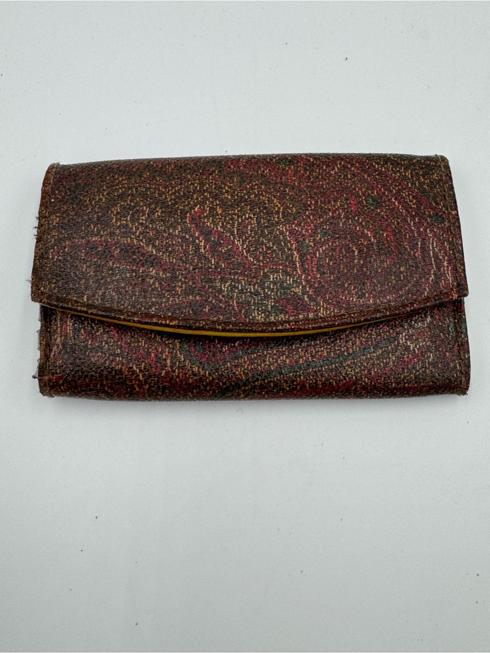 Etro Paisley Fold Card Holder Project Piece